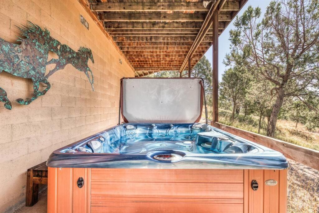 Perk Canyon Hidden Acres-Hot Tub-Gas Fireplace Ruidoso Bagian luar foto