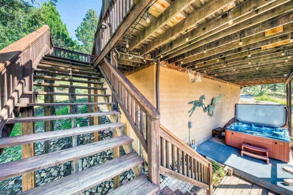 Perk Canyon Hidden Acres-Hot Tub-Gas Fireplace Ruidoso Bagian luar foto