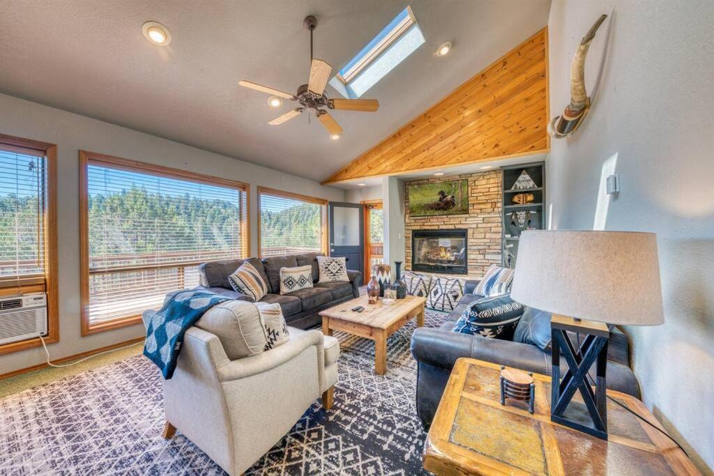 Perk Canyon Hidden Acres-Hot Tub-Gas Fireplace Ruidoso Bagian luar foto